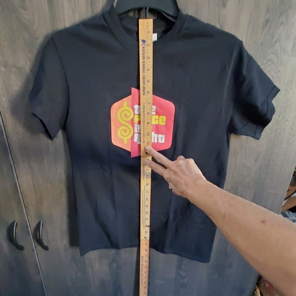 Price is Right T Shirt Size XS S TShirt Cotton Drew Carey T-shirt Tee Black - Picture 6 of 7